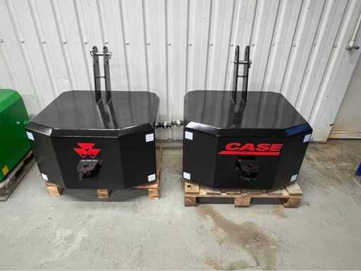 2026 Massey-Ferguson / Gehäuse Frontgewicht 600 kg (2x)