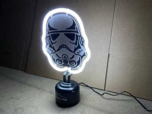 Starwars Trooper Glass Neon