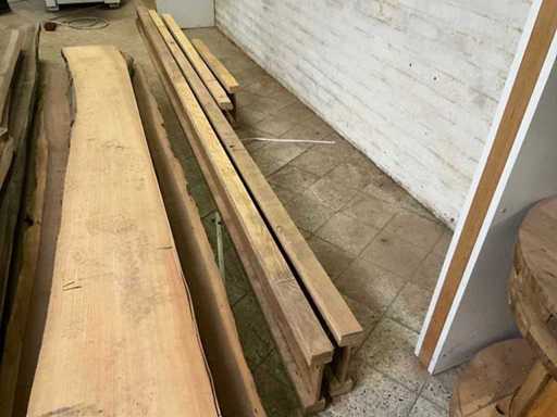 Divers inserts/poutres en bois (4x)