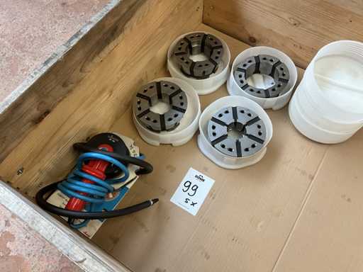 (C-1007) Hainbuch Spanner mit manueller Einstellpistole (4x)