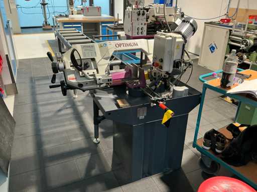 Macchina per sega a nastro orizzontale OPTIMUM SD 280V 2016