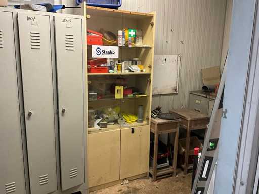 Contenu du bureau de l’atelier