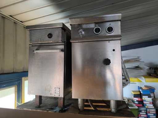 Ambach + Tehno Elektro TE-10 - Professionele friteuse (2x)