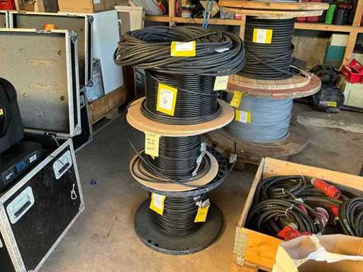 LMR 400 75ohm Coax kabel op haspel (4x)