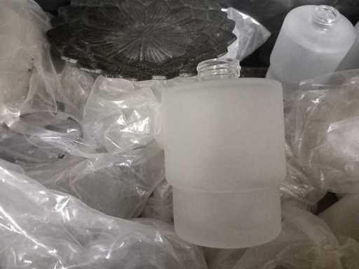 Lotto di barattoli di vetro