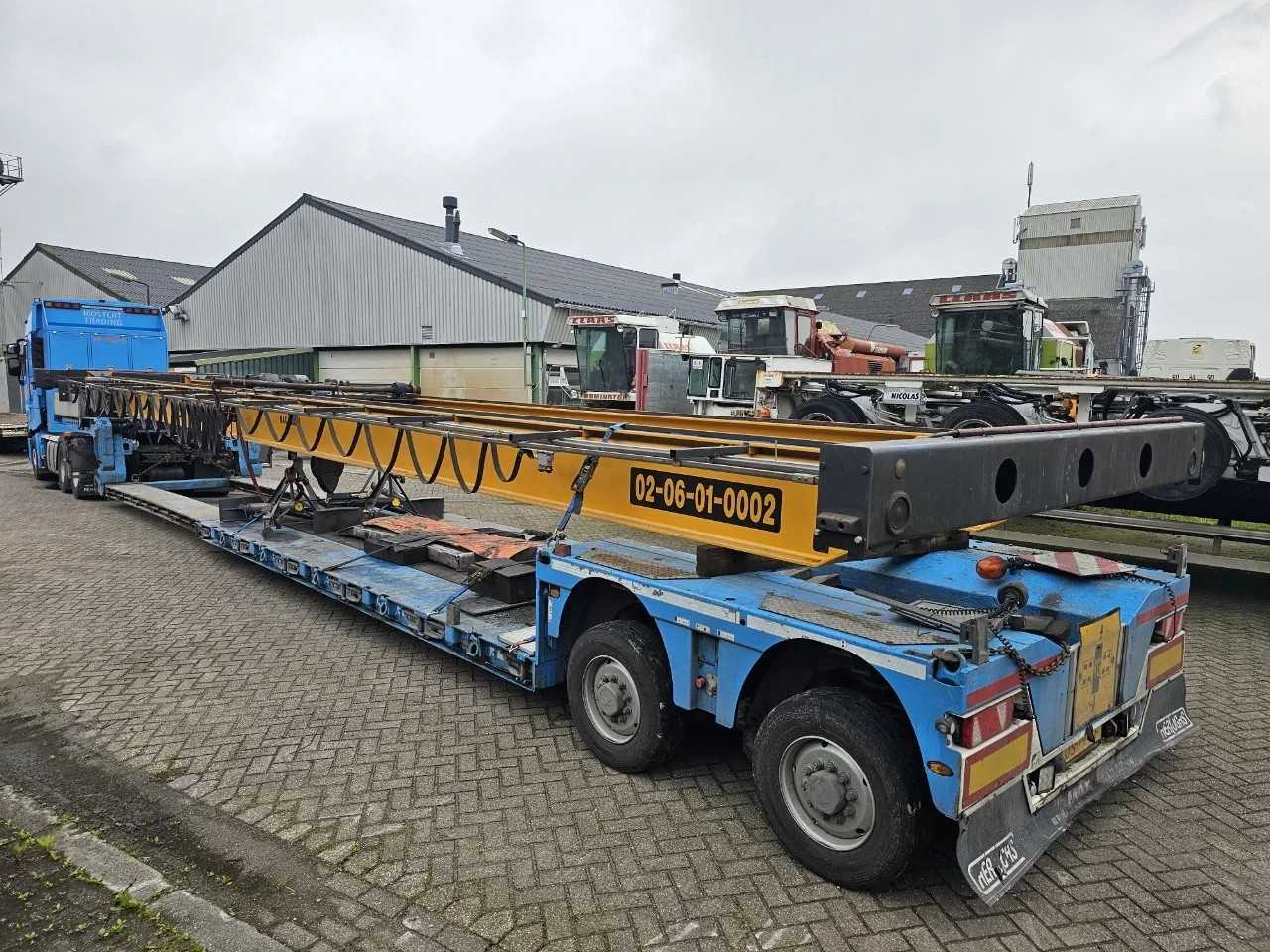 Demag – 1971 – 5000 kg P625H8 – Sattelauflieger
