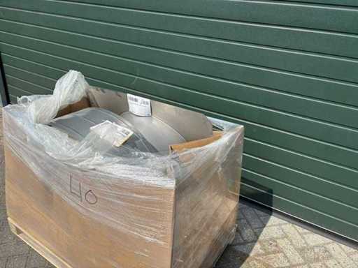 Attrezzature per la gestione dell'aria per lo sgombero di pallet