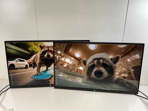 HP (Z27n) 27", 2560x1440 (QHD) Monitor IPS (2x)