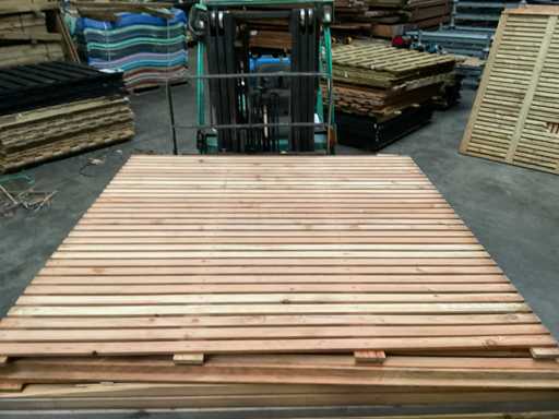 Douglas tuinscherm "Elan" - 180x180 cm (10x)