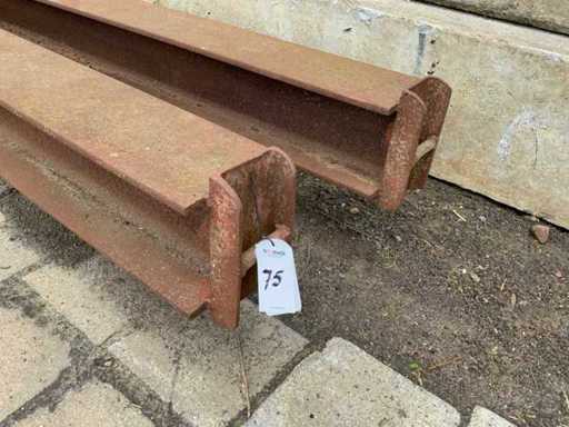 Ponton-Spud-Stange (2x)