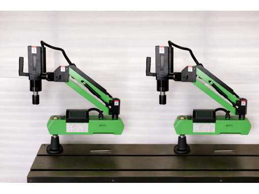 FREUTEK LON0004/D 2x Macchina elettrica per il filettamento 30U - DIN M6-M30