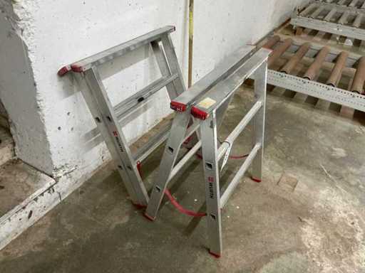 WÜRTH Aluminium-Klappböcke (2x)