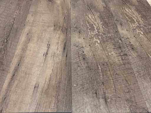 54 m2 PVC click plank - 1213 x 171 x 4 mm 