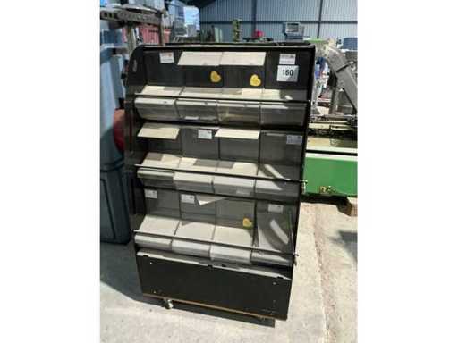 Suport de prezentare cu tăvi Grab (2x)