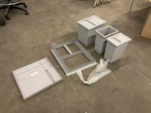 Hailo Separato K Built-in waste separation system