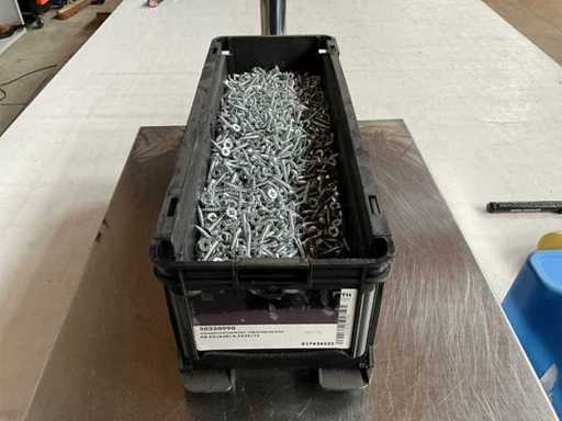 Würth 10.60kg Chipboard screw countersunk head 4.5x25/15 in stackable bin
