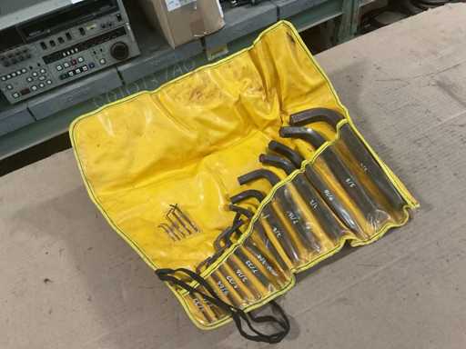 Allen 730 Short arm key set