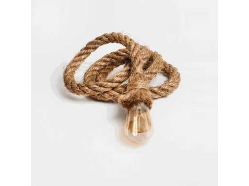 Scheepstouw lamp 1m