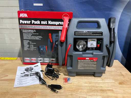 A.P.A. 300A Démarreur / Booster avec compresseur