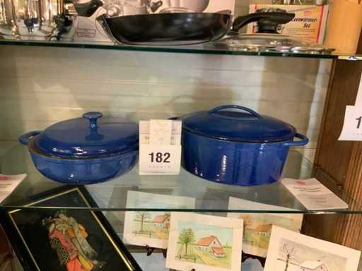 GSW Cast iron pot (2x)