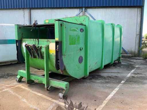 2005 Bergmann MPB907 SN/20 Hook Lift Press Container