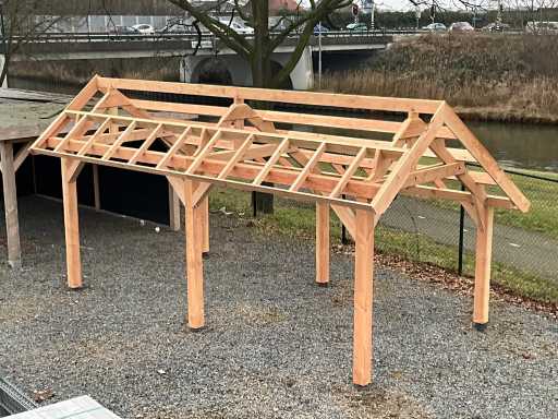 Hambar tradi?ional Douglas 560x360x325 cm