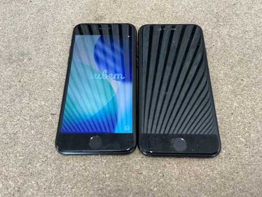 Apple iPhone SE (2022, 64GB) Telefono cellulare (2x)