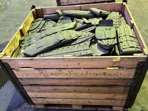 Lot de capace de lopat? pliabile din PVC