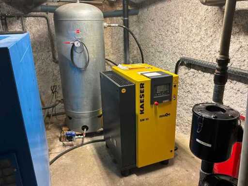 Compresor de aer KAESER SM10 cu uscător de aer