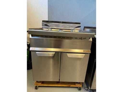 Friteuză cu două benzi