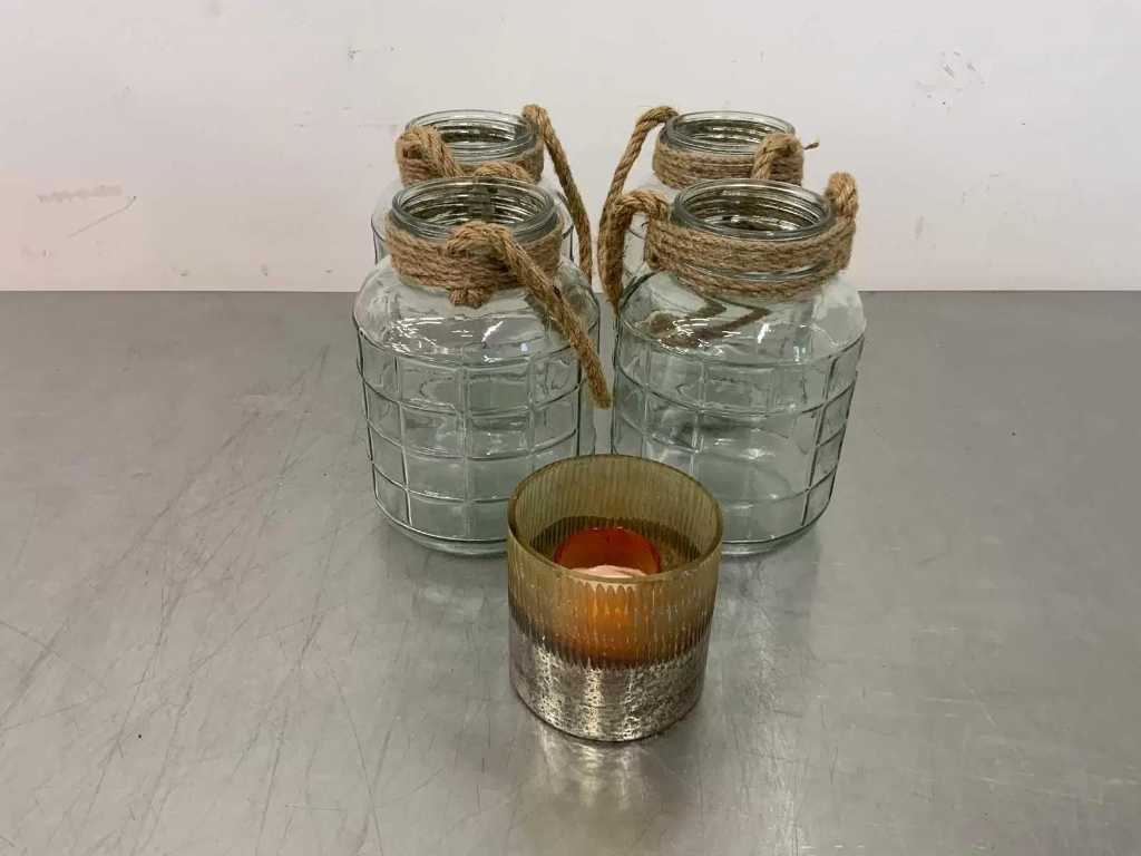 Vază de frânghie