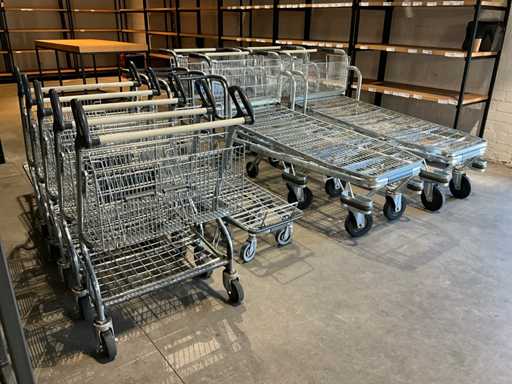 Wanzl Winkelmandjes & karren (12x)