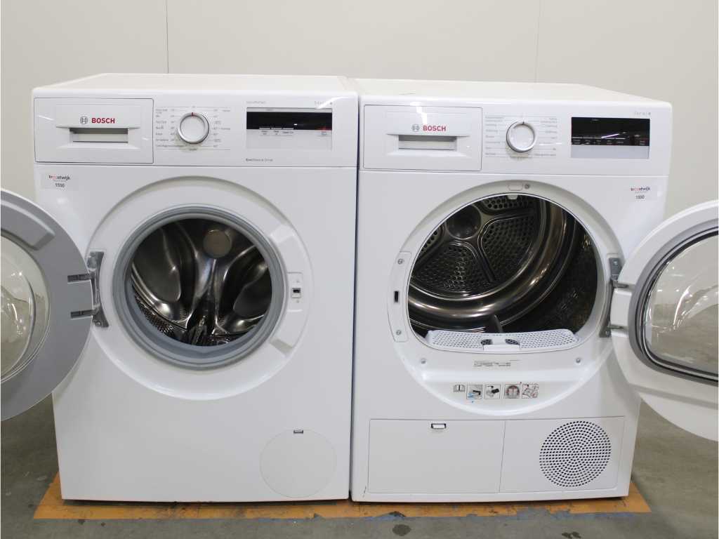 Bosch washer store and dryer set