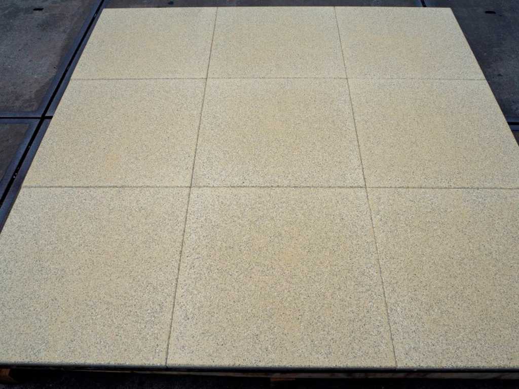 Concrete garden tiles 24,4m²