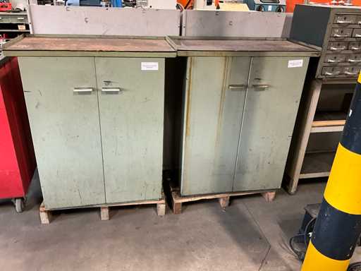 Armoire atelier Widenhorn avec plan de travail (2x)