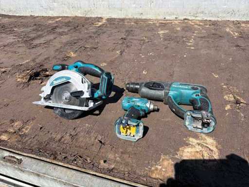 Weitere Makita-Batteriewerkzeuge (3x)