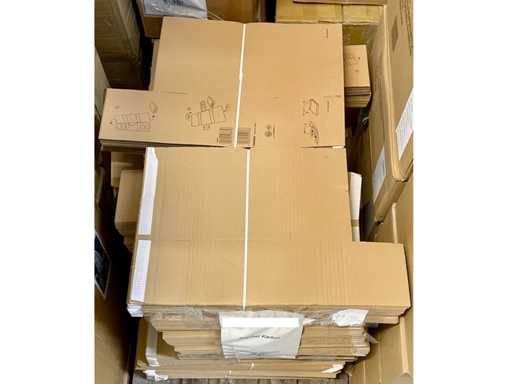 *NOI* Cutii de presă pentru cărți Cutii de ambalare (pachete de 18)