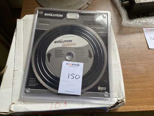 Hoja de sierra de diamante Evolution (10x)
