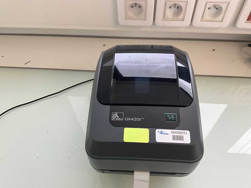 ZEBRA GK420T Label Printer Troostwijk Auctions