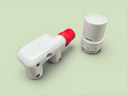 Danfoss thermostaat blok haaks
