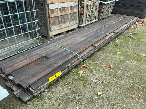 Pine impregnated tongue and groove boards 28x140x550 Garden board (35x)