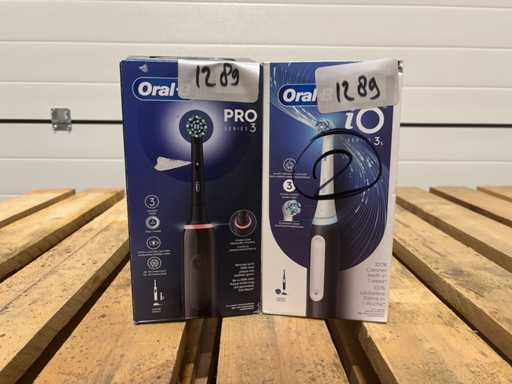 Oral-b - Braun - szczoteczka do zębów - pielęgnacja jamy ustnej (2x)