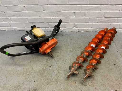 Ogólne - M240H - wiertarka ziemna + 2x świert ziemny