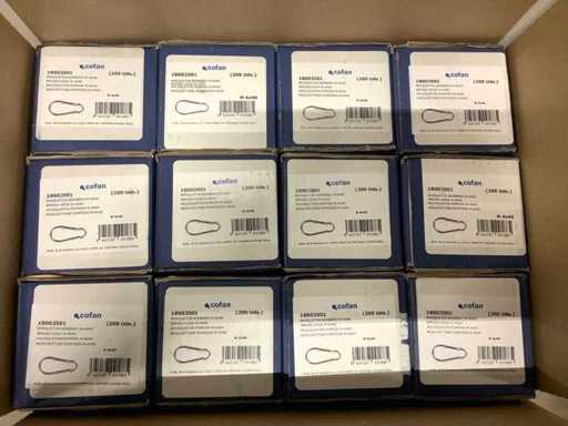 Cofan Carabiner M 4x40 (2400x)