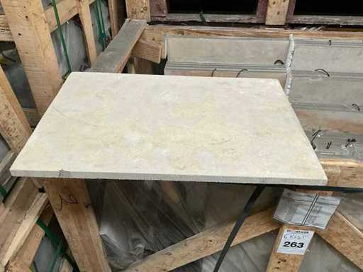 Moroccan beige Natural stone garden tile