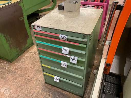 (C-1000) Vidmar drawer cabinet