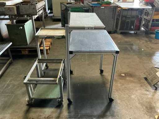 Carri di stoccaggio (3 volte)