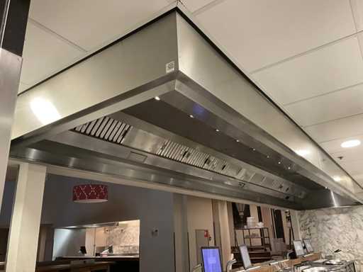 Cappa aspirante in acciaio inox