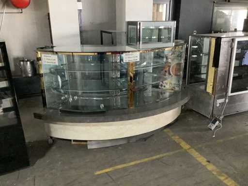 Vitrine à pâtisseries