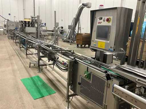 2014 Proseal SC-054 Stainless Steel Flat Belt Conveyor System